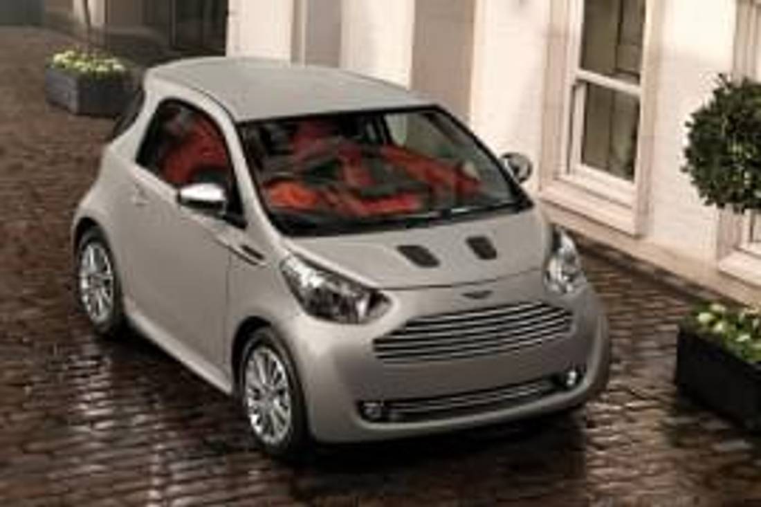 Aston Martin Cygnet pohled zepředu