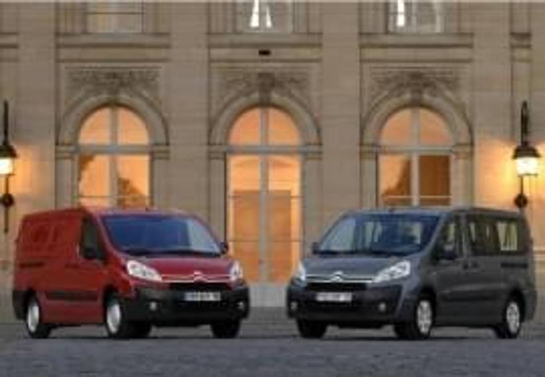 Citroën Jumpy jako transporter und minibus
