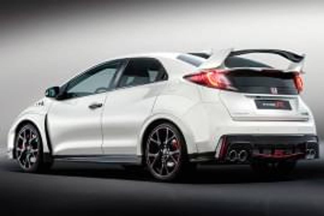 Honda Civic Type R Pohled zezadu